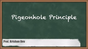 The Pigeonhole Principle: Combinatorics & Discrete Mathematics  |Gate Computer Science Engineering