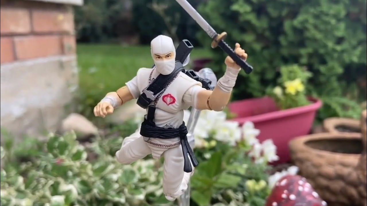 Ретро-фигурка Gijoe Storm Shadow Быстрый обзор