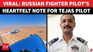 Download Lagu 'We Fly For You': Russian Fighter Pilot's Heartfelt Note For Indian Tejas Pilot After Dubai Crash MP3