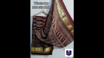 Ajrakh Modal Silk Top & Dupatta with Lagdi Patta 9804594021 #ajrakh #ajrak #suits #modalsilk