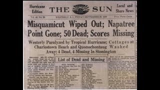 Violent Earth: New England&#39;s Killer 1938 Hurricane - History Channel documentary