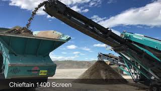 Powerscreen 1000SR & CH1400
