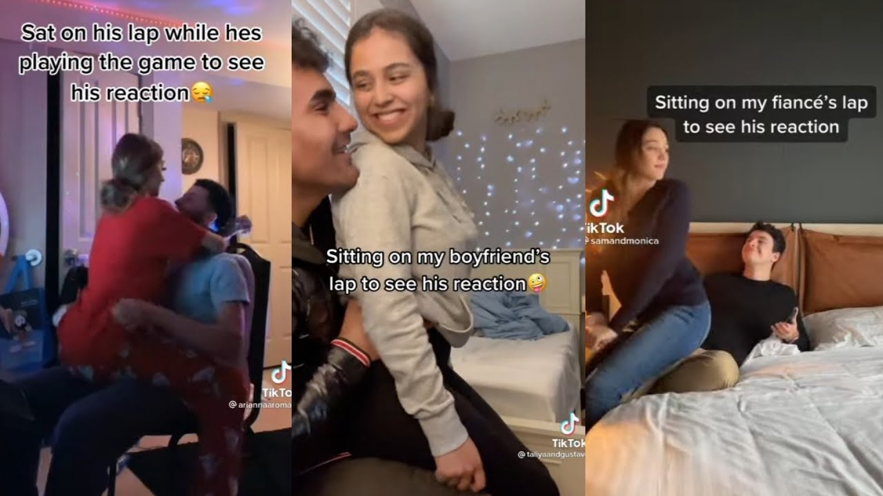 Sitting On My Boyfriend's Lap While He Is Gaming & See His Reaction