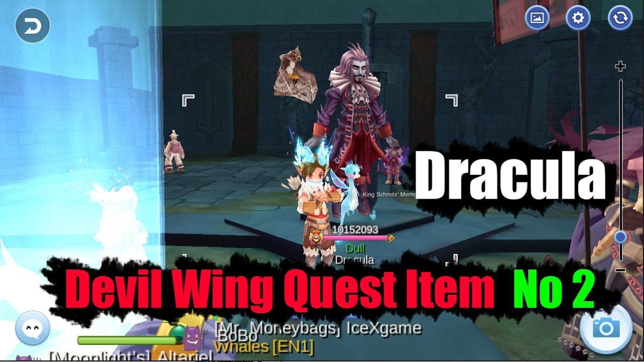 Ragnarok M Eternal Love Devil Wing Quest Item No 2 Dracula - YouTube