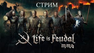 Life is Feudal - стрим , наблюдайте за развитием нашей гильдии !