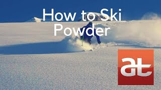 how to ski powder alltracks academy