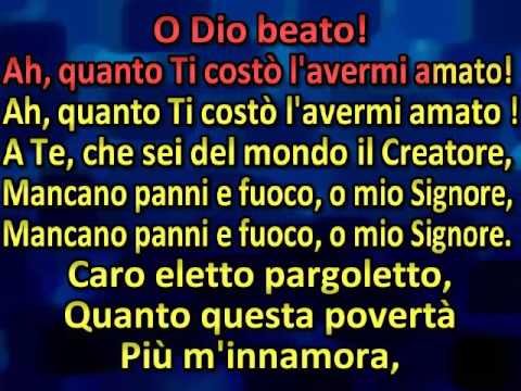 Tu scendi dalle stelle karaoke Tu scendi dalle stelle karaoke