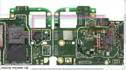 VIVO Y20 MTK FORNT CAMERA Error Notwarking Not Open Problem Hardware Solution #borneoschematic #gsms