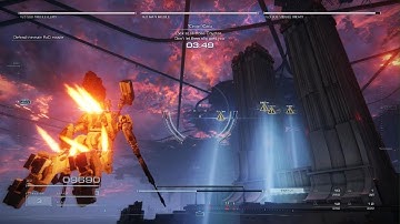 ARMORED CORE VI FIRES OF RUBICON Heavy Missile Launch Support S Rank