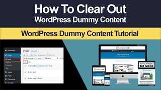 Celebrity How To Clear Out WordPress Dummy Content (Step By Step Tutorial For Beginners) Wealth