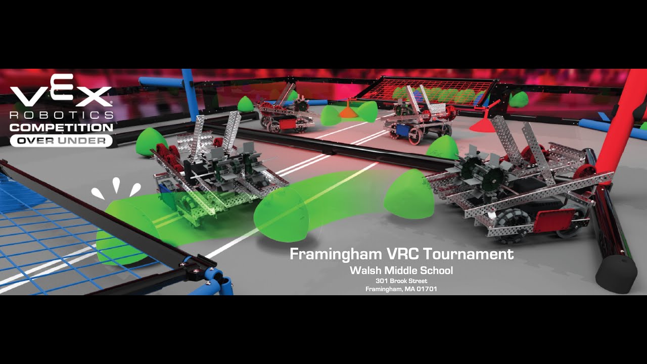 Framingham VRC Over Under December Middle School Tournament - YouTube