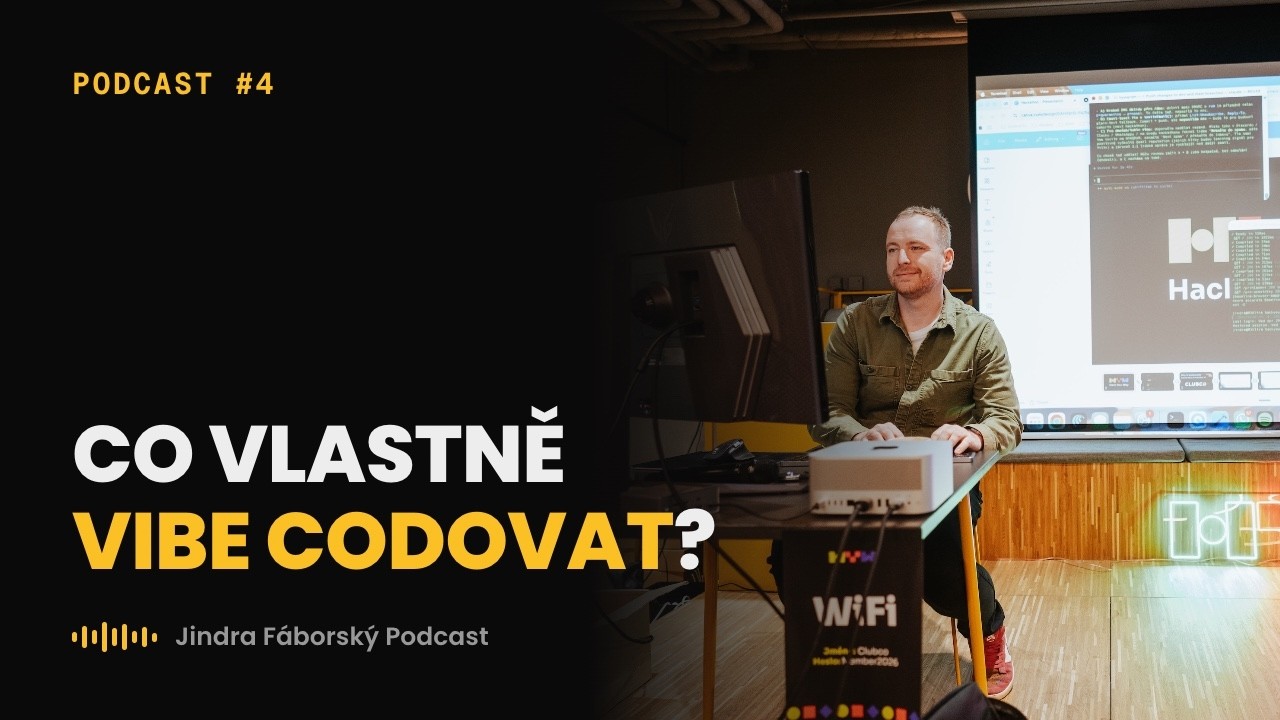 Podcast: Co vlastně vibe codovat? Mám pro vás inspiraci.
