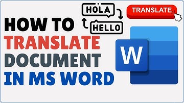 How to Translate Word Document to Another Language