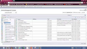 29 Creating Users and Groups in CMC