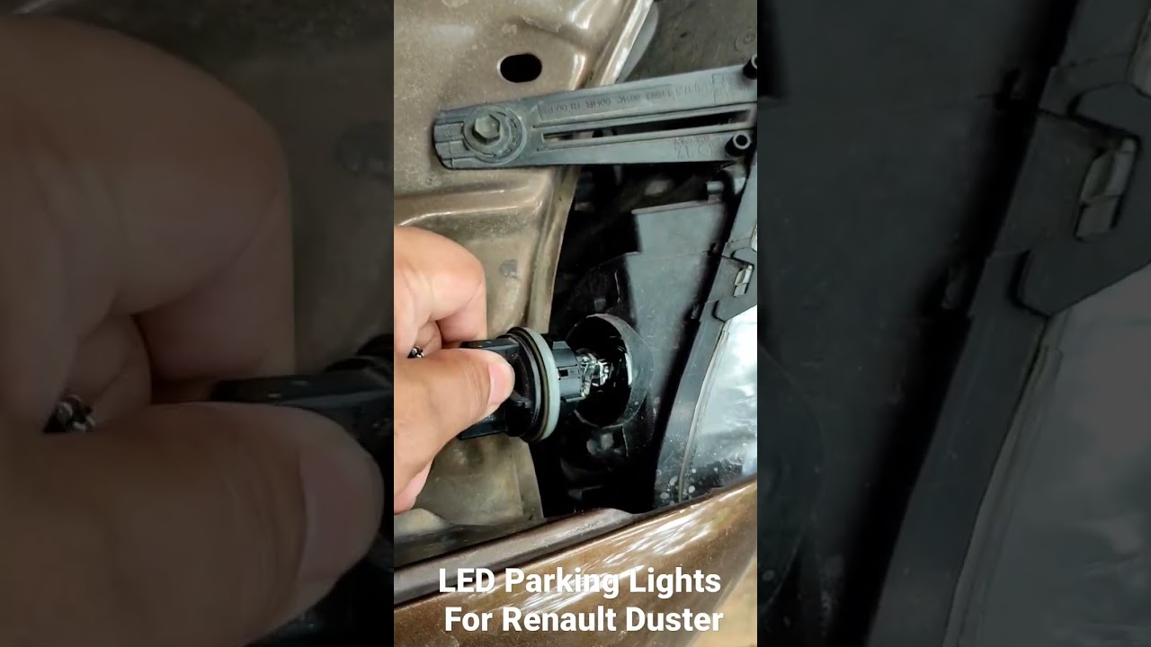 Renault Duster LED parking lamp - DIY