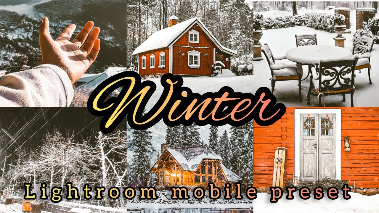 Lightroom mobile presets - WINTER PHOTOGRAPHY | 