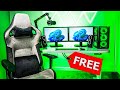 I Built A Gaming Setup For COMPLETELY FREE I Built A Gaming Setup For COMPLETELY FREE