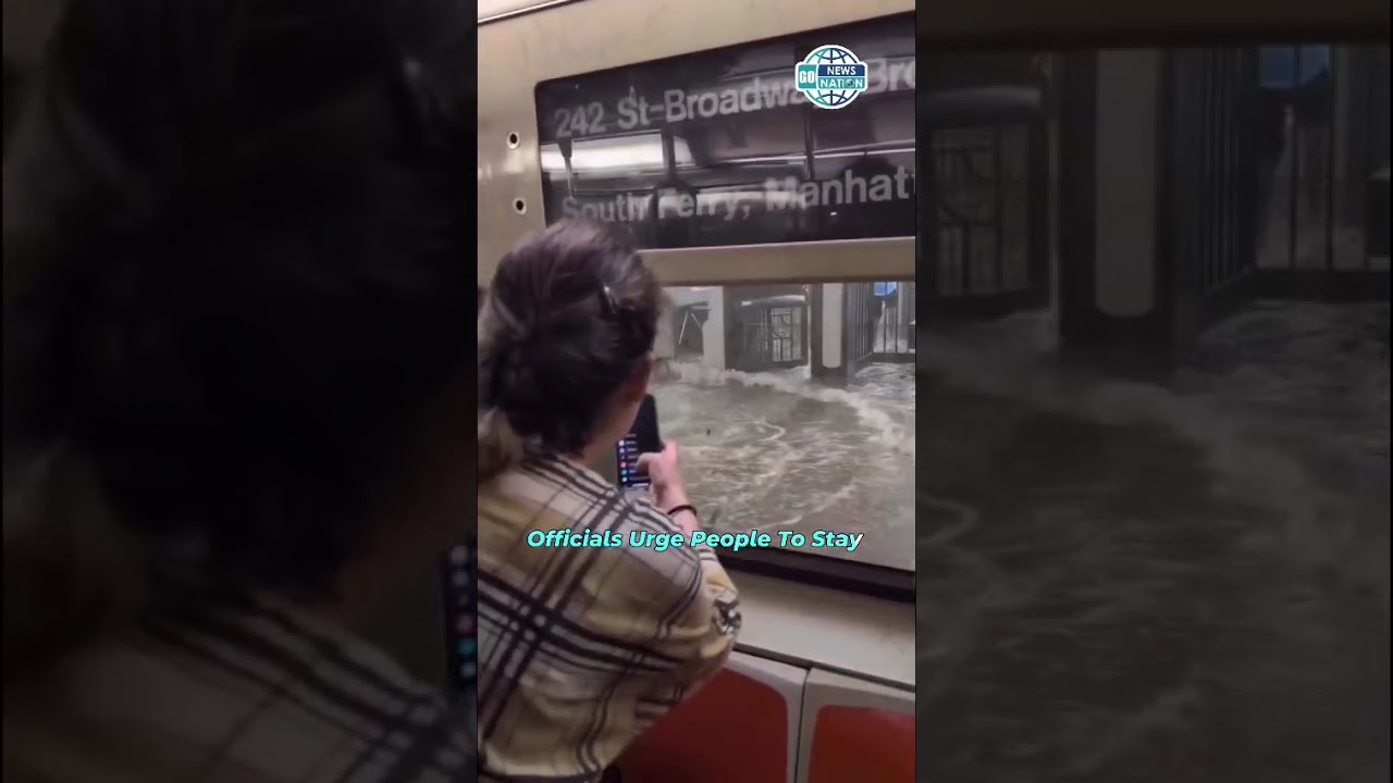 Severe Flooding Paralyzes New York City On High Alert Amid Torrential Rains Ytshorts Flood Newyork