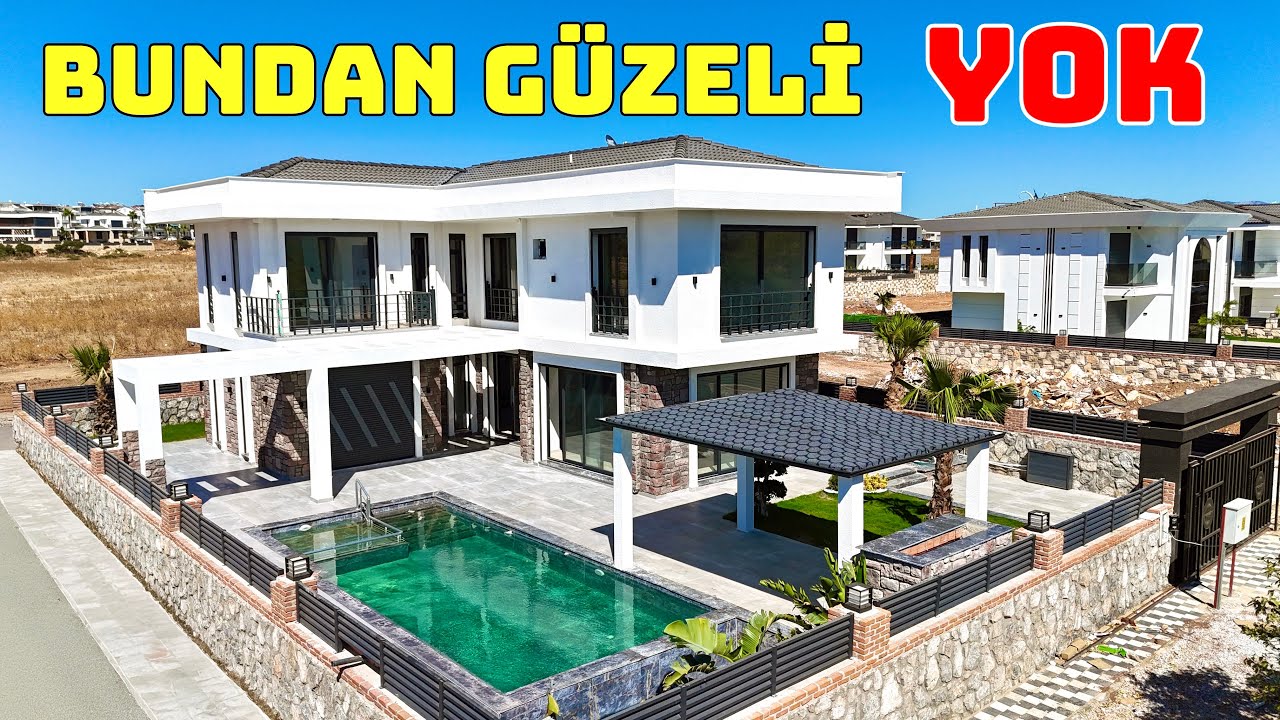 Bu Villaya Bayılacaksınız Didimde Satılık Tam Müstakil Harika İşçilikli Villa A-153