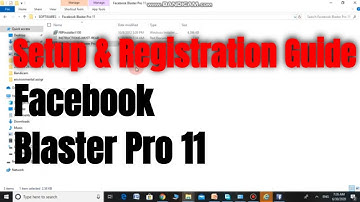 Facebook Blaster Pro 11 - Setup And Registration Guide (Part 1)