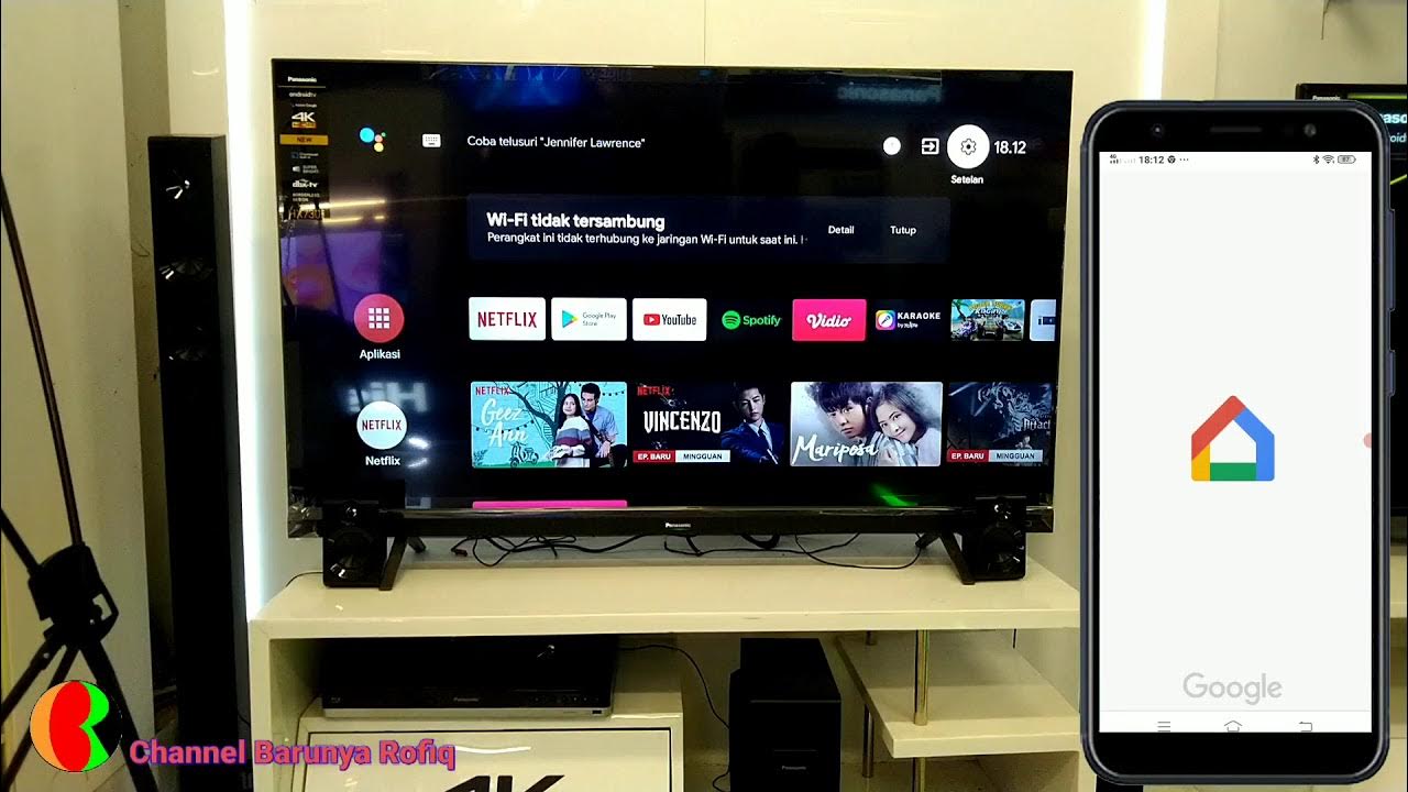 mirroring android tv google home YouTube