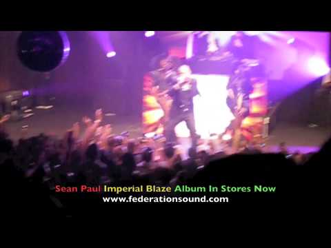 Sean Paul Gimme The Light & Like Glue Live 8.18.09...