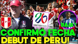 SELECCION PERUANA ‘LOCO’ ABREU CONSEJO JUAN REYNOSO, CONMEBOL CONFIRMÓ FECHA  DE ELIMINATORIAS 2026