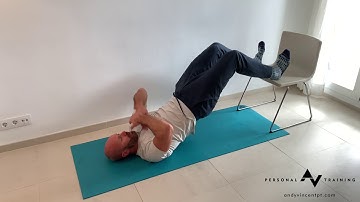 Hamstring Bridge 2 Feet Elevated