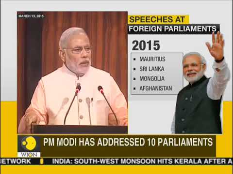 Have A Look at PM Modi's Speeches at Foreign Parliaments in Past