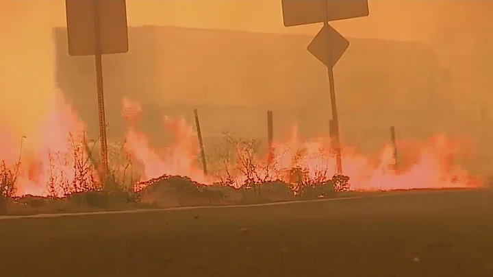 Oregon fire crews help battle blazes in Northern California