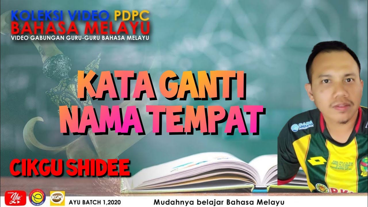 KATA GANTI NAMA TEMPAT