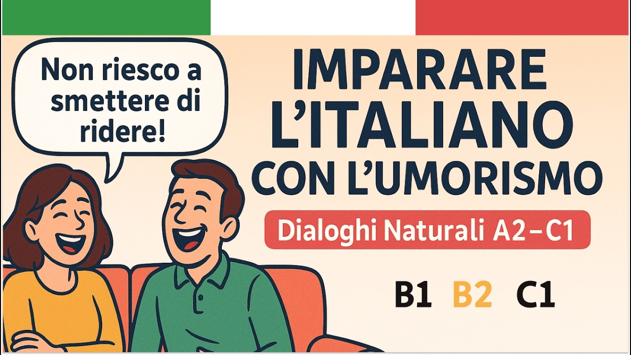 Impara l'Italiano Podcast: Parlare di Cosa ti fa ridere di più | Pratica Conversazioni Italiane
