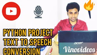 Python Text to speech conversion