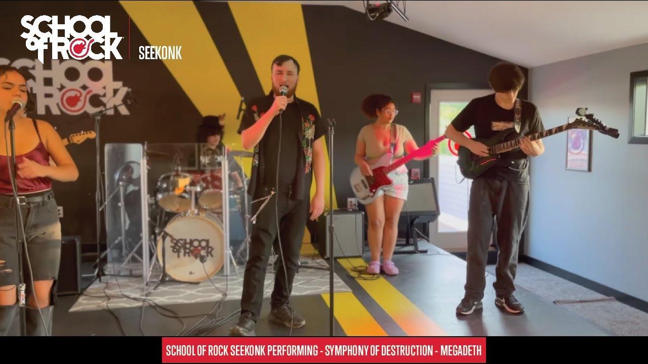 School of Rock Seekonk performs "Symphony Of Destruction" by Megadeth