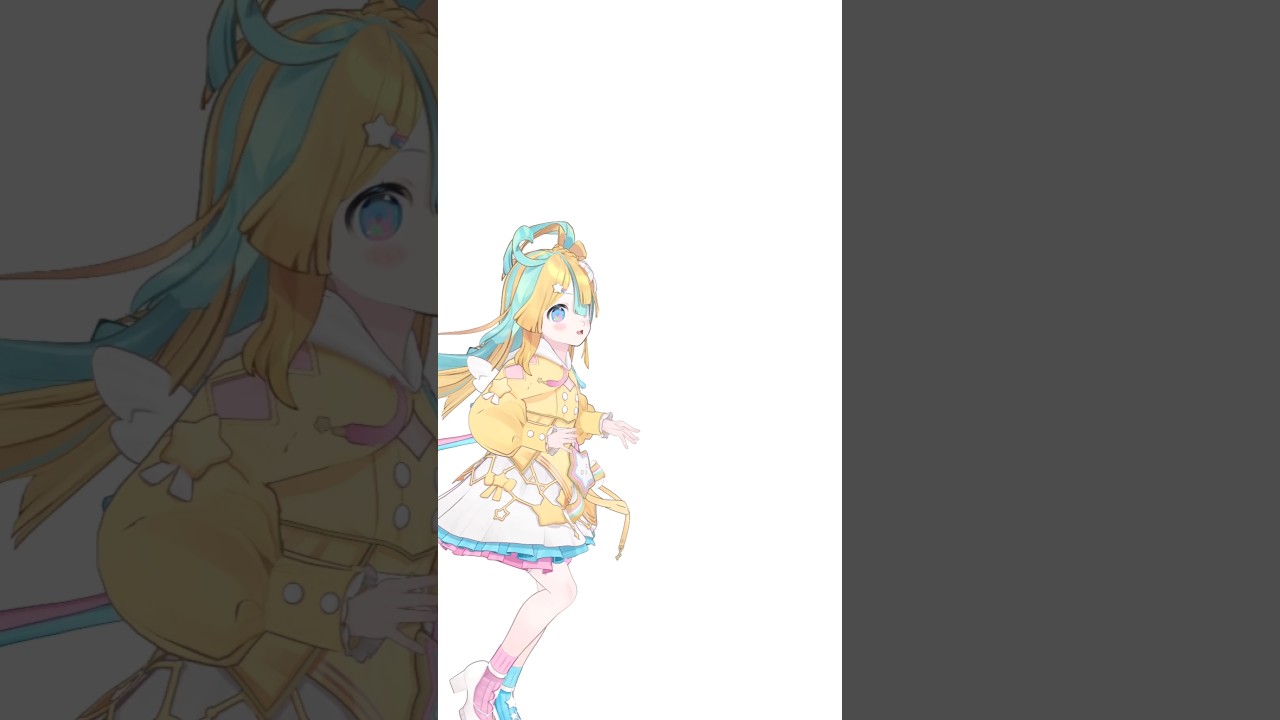 🚃💨💨 #shorts #vtuber #3d