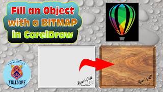 Bitmap Pattern Fill with CorelDraw