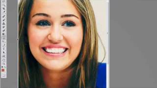 Photoshop Tutorial - Soft Skin & Sparkly Eyes Effect screenshot 4