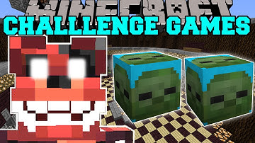 Minecraft: NIGHTMARE FOXY CHALLENGE GAMES - Lucky Block Mod - Modded Mini-Game