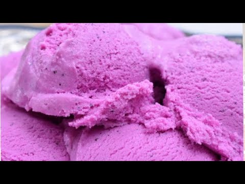 ice-cream-without-a-machine|-dragon-fruit-ice-cream|-simple-ingredients|