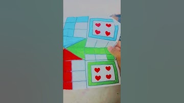 how to make ludo at home #diy