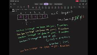 LeetCode 209. Minimum Size Subarray Sum | Rust Solution Explained
