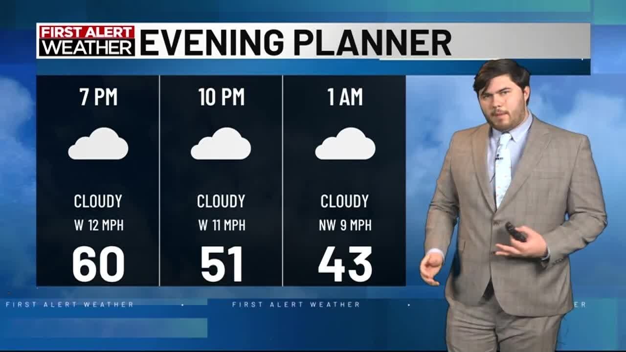 Weather to settle down heading into the work week - YouTube