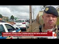 Caminhão sem freio atinge veículos estacionados em Nova Resende