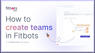 How to create a team | Fitbots OKRs