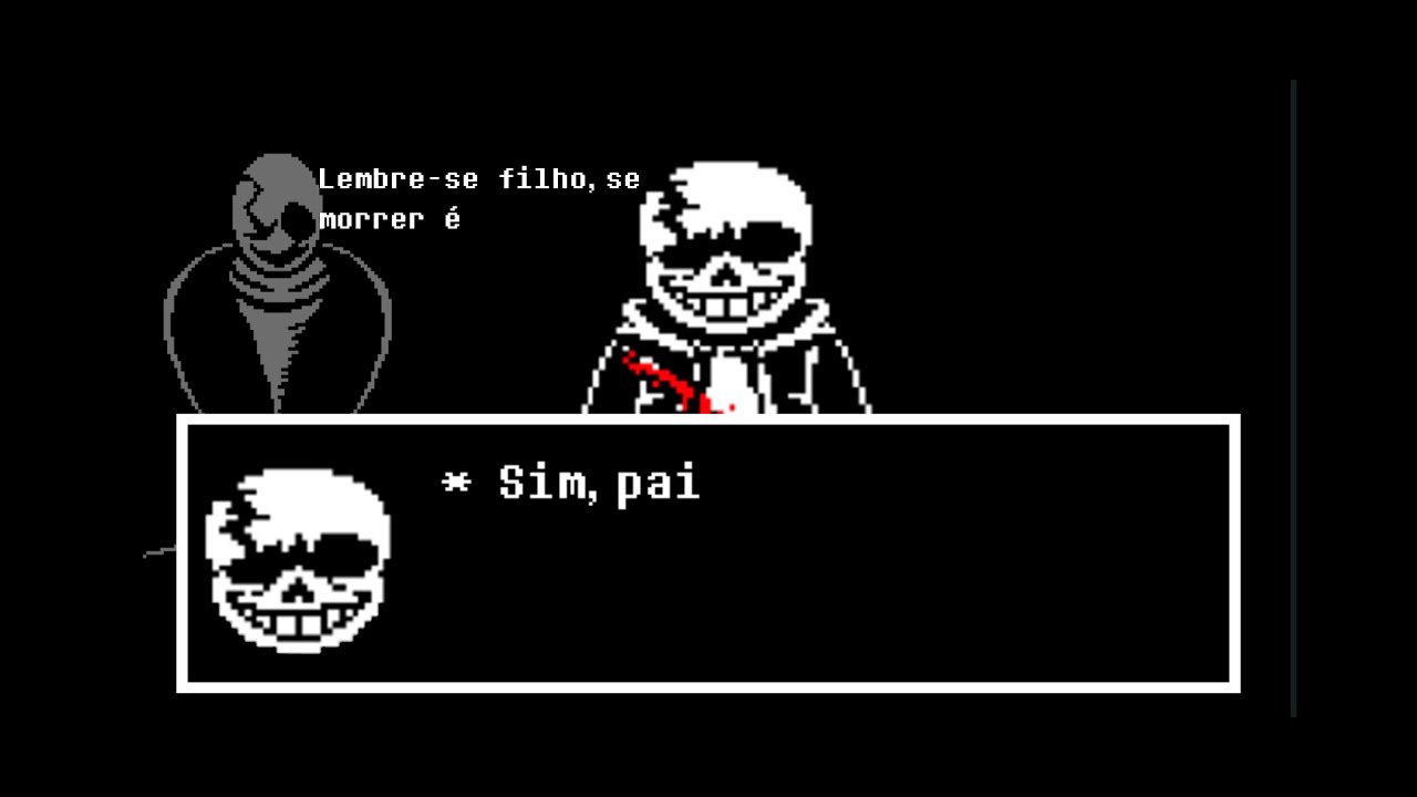 Undertale, mas o Sans se lembra do reset
