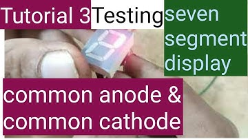 seven segment display arduino in hindi