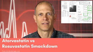 Atorvastatin vs Rosuvastatin Smackdown. What is the best statin?