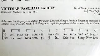 Sekuensia Paskah |Madah Paskah| Puji Syukur No. 518