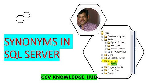 SQL Server-13 (#SYNONYMS IN #SQL SERVER)