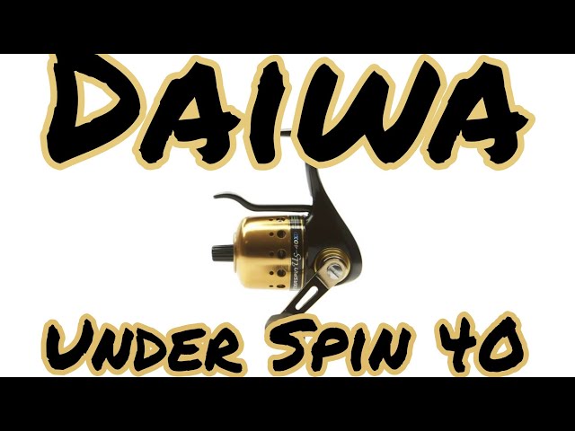 Daiwa Under Spin 40 #fishing #daiwa 